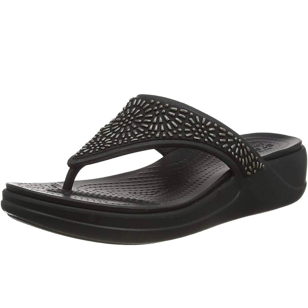 NWT Women’s croc Monterey wedge